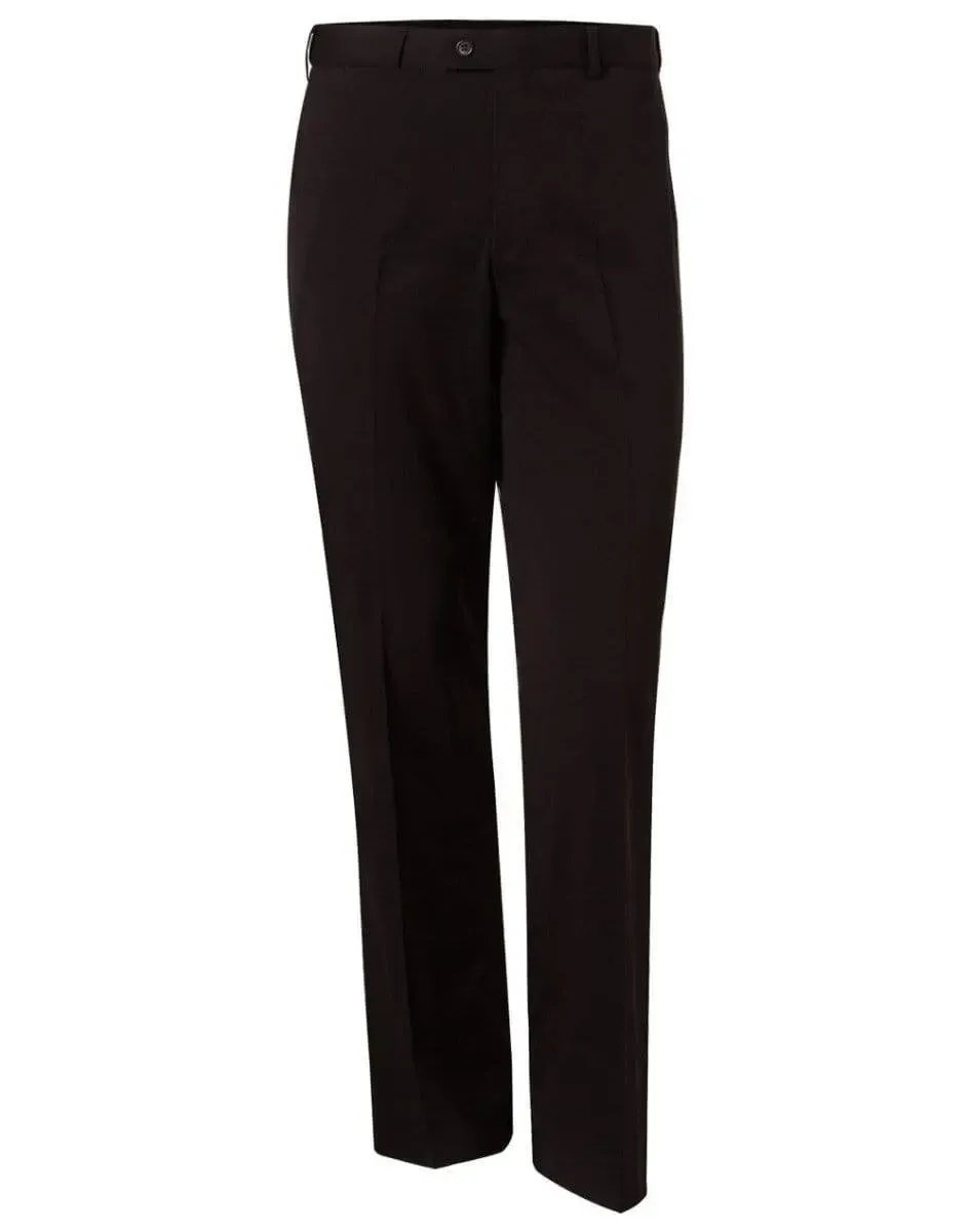 BENCHMARK Men's Poly/Viscose Stretch Pants Flexi Waist M9330
